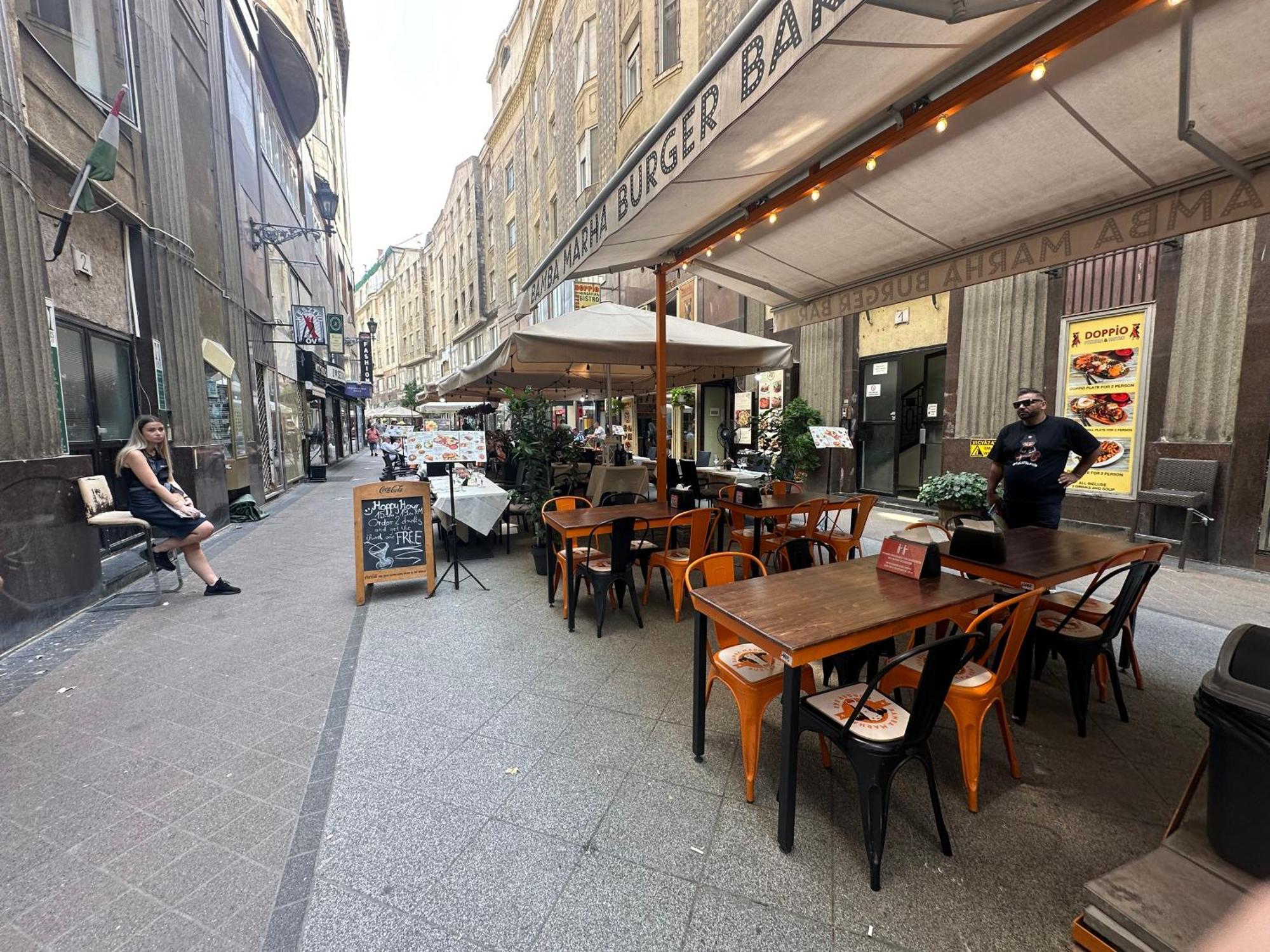 Bright Apartment In The Most Beautiful Street Of Budapest Vaci Street, Fashion Street 부다페스트 외부 사진